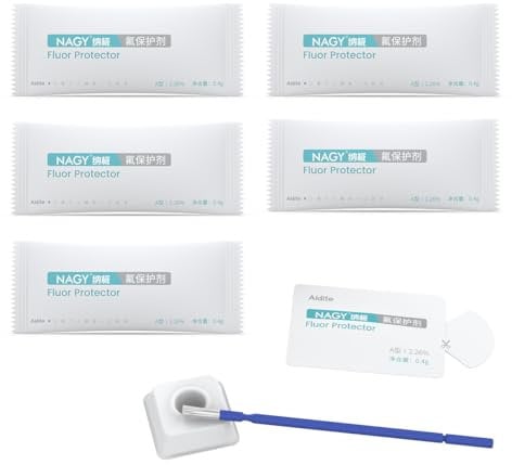 Fluorid-Lackgel, 0,4 ml, Fluor-Schutz, Hohlraumprävention (5 Stk)