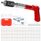 Manual Mini Steel Nail Gun, 5 Gears Adjustable Wall Nail Guns with 110 Round Nails, Concrete Nail Gun Rivet Tool for Cement Wall Ceiling Wall Anchor, Wire Slitter