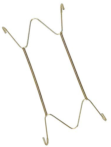 Wdfnexalai Gancio invisibile da appendere alla parete da 35,6 cm, supporto per piatti a forma di W, 14 pollici 1 pezzo