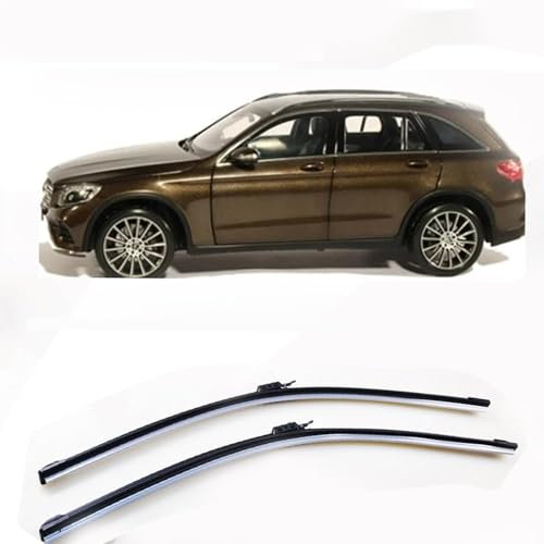 Auto Scheibenwischer für Mercedes-Benz GLC-Class X253 C253 200 220d 250d 300 350e 43 63, Frontwischerblatt-Set Für Windschutzscheibe Fenster Regenbürsten Auto Scheibenwischer