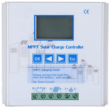 Controller di carica solare MPPT regolatore del pannello automatico universale 30A 24V 48 V Attivazione della batteria al litio Carica stabile atta per varie batterie Pannello