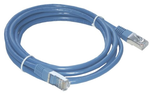 MCL DVI-I-Adapterkabel (20 m, CAT 5e U/UTP, 1 m) Blau