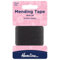 Iron-On Mending/Repair Tape 100cmx38mm: Black