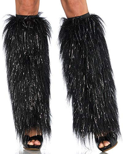 Leg Avenue Beinwärmer aus langen Fell, 1 Stück