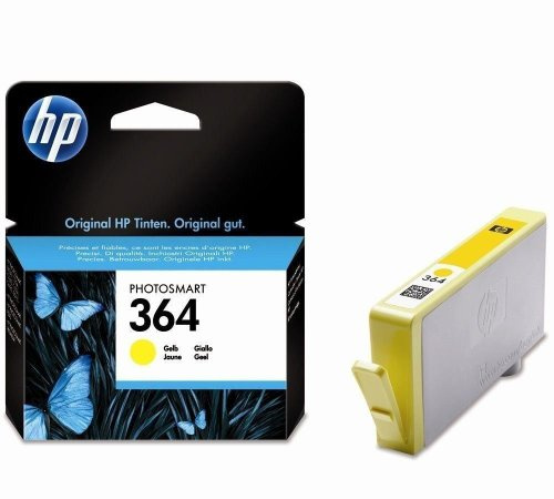 HP 364 Yellow Ink Cartridge Original-Tintenpatrone, Gelb, 1 Stück Fax C30 9, 1 Stück (S))