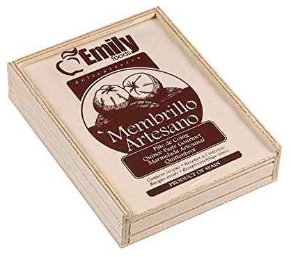 Gourmet Quittenbrot | typisch spanische Süßspeise | in dekorativer Holzkiste | glutenfrei | 250 g