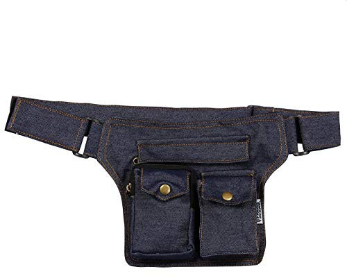 Freak Scene Tasche - Gürteltasche - Bon - Jeans blau - Bauchtasche - Hüfttasche