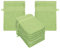 Betz Premium Lot de 10 Gants de Toilette en éponge lavettes pour Le Visage en 100% Coton Gant de Toilette pour bébé Couleur Vert Pomme