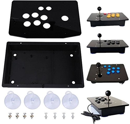 Schwarzer Acryl-DIY-Kit und Set-Ersatz für Arcade-Spiel