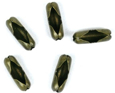 jandorf 60376 Kette eingangsanschluss, 6 Antik Messing (5 Stück)