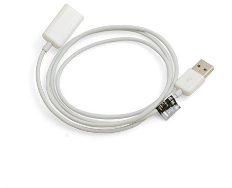 System-S USB A Buchse zu USB A Stecker Adapter Datenkabel Ladekabel Kabel 100 cm