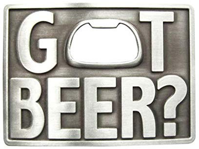 Urban Backwoods Got Beer I Gürtelschnalle für Wechselgürtel Buckle