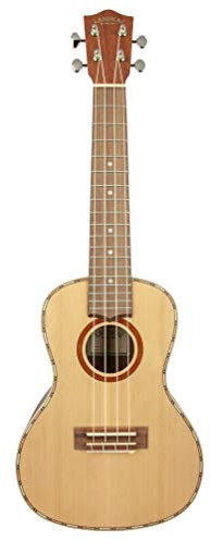 Lanikai CDST-C Konzert-Ukulele, Zedernholz, Satin-Finish, Tasche
