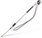 WetJet Lance de pulvérisation télescopique en aluminium de 5,7 m - Accessoire pour nettoyeur haute pression