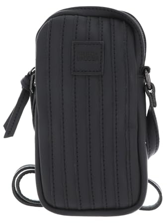 FREDsBRUDER Handytasche Leder 10 cm, dark grey, Einheitsgröße