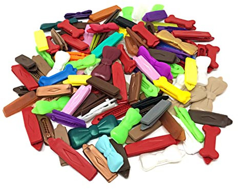 Camtiac Hunde-Haarspange 8 Stück Bunte Mischung