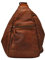 Bear Design Rucksack Hannie CL 36137 | Echtes Leder (Cognac)