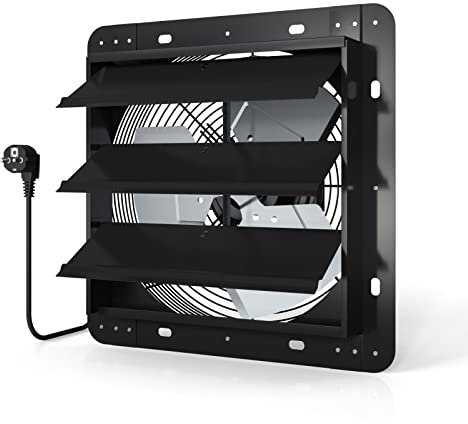 Aygrochy 250mm Ventilador extractor aire de escape, para calefacción, refrigeración, tiendas de crecimiento, hidroponía, uso doméstico, ventilación y extractor de aire. Ordenador de escritorio