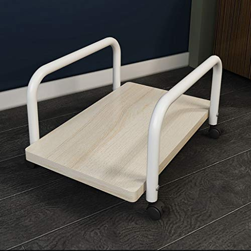 Supporto per CPU - CPU Holder Cart processore Stand Piano mobile e sotto scrivania processore Titolare rotolamento. Pc STAND TRAY HOST STOCCAGGIO RACCHETTO DI STOCCAGGIO BASSA BASSA BASSA PULLEY PULLE