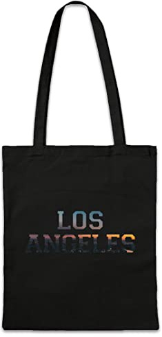 Urban Backwoods Los Angeles Hipster Bag Beutel Stofftasche Einkaufstasche