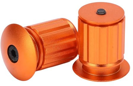 Fahrrad Lenker Endstopfen, Aluminium Fahrrad Lenkerenden Kappen Fahrradgriff Stecker MTB Lenker Endkappen Griff Bar Fahrrad Handlebar End Plugs Für 18-20mm/0.7-0.8in Rennräder Mountainbikes Lenker