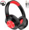 Qaekie Hybrid Active Noise Cancelling Headphones - 2024 Upgraded Wireless Over Ear Bluetooth Headphones,100H Playtime,Hi-Res Audio,Deep Bass Noise Cancelling,Comfortable Ear Cup for Travel/Home/Office