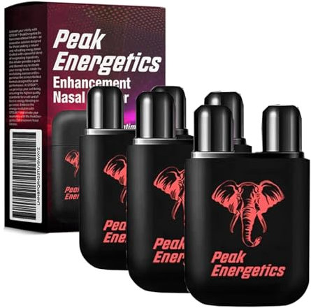 PeakEnergetics Enhancement Nasal Inhaler, Herbal Enhancement Nasal Inhaler, Respiratory Cleansing Aerosolizer, erhöhen das Energieniveau, schützen Sie Ihre Gesundheit (3pcs)