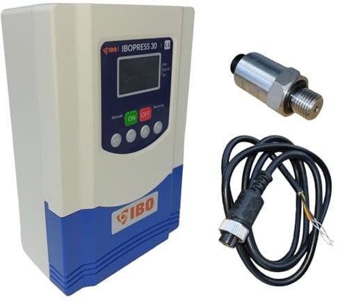PAG Turbo GmbH® - Pumpensteuerung Druckwächter IBOPRESS 30 Druckschalter für Gartenpumpen + Tiefbrunnenpumpen 400V