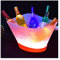 KemNet Cubitera Grande De 12 litros, Cubiteras para Hielo, Cubitera Led, Enfriador De Botellas De Champán, Enfriador De Bebidas con Cambio De Color, para Navidad, Fiesta, Casa, Bar