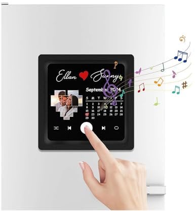 Custom Music Album Fridge Magnet, Personalized Fridge Magnet with Photo for Music Lovers