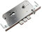 LSHIJI Serrure EncastréE Acier Inoxydable sécurité Porte en Bois Chambre intérieur 3 Points mortaise manilles Porte coulissante Cadre Serrure Corps Serrure A Encastrer