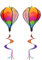 Taicols Windmühle Spirale Wirbel Strudel Windballon Wind Wirbel Hängen Dekoration Kindergarten Einkaufszentrum Szenische Park Regenbogen Dekor
