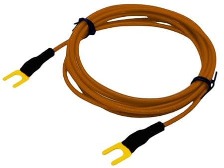 Funayama Phonograph Turntable Ground Wire, 6 Foot OFC Silicone Phono Cable Ground Cord - Stop Hum