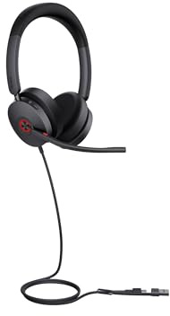 Yealink UH48 Dual Teams USB-C/A - wired stereo headset certified for Microsoft Teams