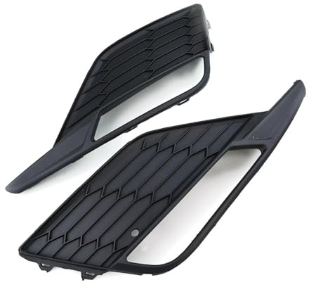 Rejilla de Luz Niebla Compatible Con Seat Para Cupra Para Leon FR 2017-2020 Marco De Luz Antiniebla Cubierta De Luz De Rejilla Cubierta De Repuesto Para Automóvil 5F0853665H 5F0853666H(Left and Right)