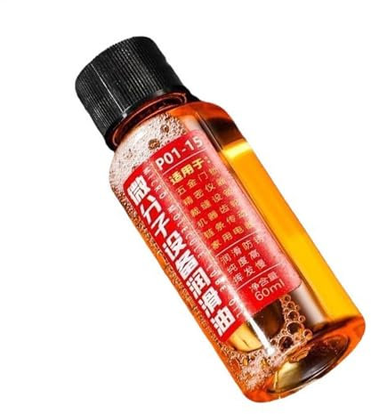 Hiemible Aceite para barra y cadena de motosierra,Aceite de cadena para motosierra | Aceite de sierra lubricante para cadenas ecológico de alto rendimiento de 60 ml,Limpiador de cadenas Suministros