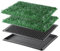 Dog Toilet Tray with Artificial Grass – Reusable Dog Litter Tray for Puppies and Small Dogs, Portable Potty with Drainage System for Flat or Home Use Indoor (20 x 16 inch -Style 2)