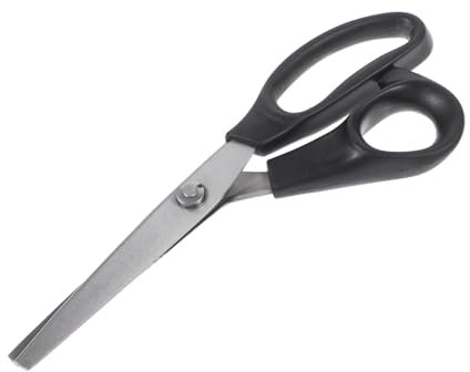 DOITOOL Kreativschere Zum Stoffschneiden Zierschere Für Bastelarbeiten Stoffschere Mit Ergonomischem Griff Langlebiges Schneidwerkzeug Für Faden Papier Und Dekoration