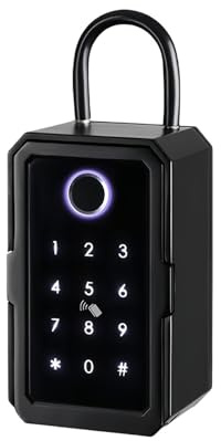 Serratura intelligente, K3 Smart Key Box, IP67 impermeabile, materiale in lega di alluminio rinforzato