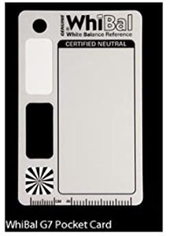 Genuine WhiBal G7 Certified Neutral Weißabgleich-Karte - Pocket Card (2,1