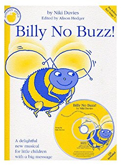 Niki Davies: Billy No Buzz! (Teacher's Book/CD). Für Klavier, Gesang & Gitarre(mit Akkordsymbolen)