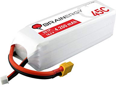 YUKI MODEL LiPo | 5s1p | 18,5V | 4.200mAh | 45C | BRAINERGY | XT60