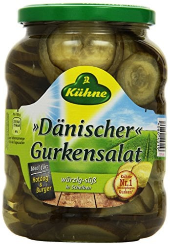 Kühne Gewürzgurke Dänischer Gurkensalat, 670g