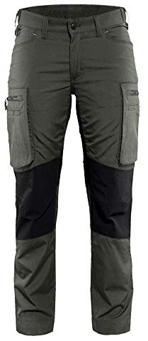 Damen Service Bundhose Stretch Armygrün/Schwarz C30
