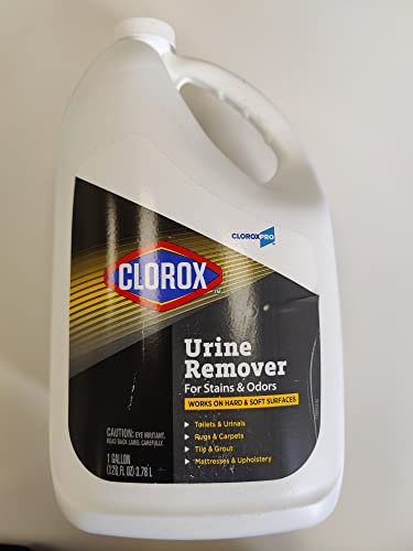 Clorox Urine Remover Cleaning Product for Stains and Odors, Refill Bottle, 128 oz Y