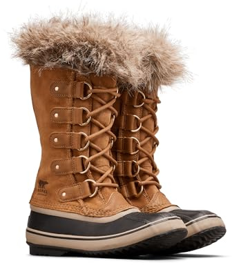 Sorel Joan Of Arctic Boot WP, Stivali Invernali, Donna, Camel Brown/Black 2023/2024, 41 EU