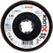 Bosch Professional 1x Angled Flap Disc Best (for Metal, X-LOCK, X571, Diameter 115 mm, Grit Size K120, Accessories for Angle Grinders)
