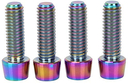 4 stücke Fahrrad Schrauben, m6 * 18mm Vorbau Schrauben Legierung Schrauben Bremshebel Schrauben Fahrradlenker festen Schrauben