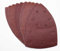 100 Sheets of Velcro Prio Sanding Sheets 105 x 152 mm Grit 60 │ Sanding Discs | Sandpaper │ 11-Hole Sanding Triangles │ Multi-Sander │ P-D-W