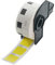 BETCKEY - 1 Rolle DK-11221 Quadratische QR Code Etiketten Kompatibel mit Brother, 23mm x 23mm, 1000 Farbige Etiketten Gelb für Brother QL Etikettendrucker